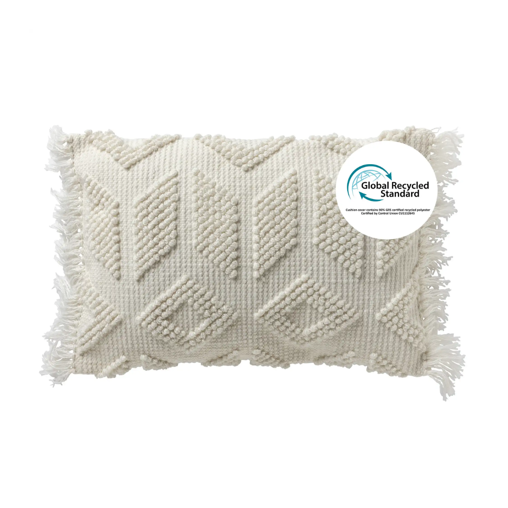 Dutch Decor Sierkussen Odin snow white 40 x 60 cm