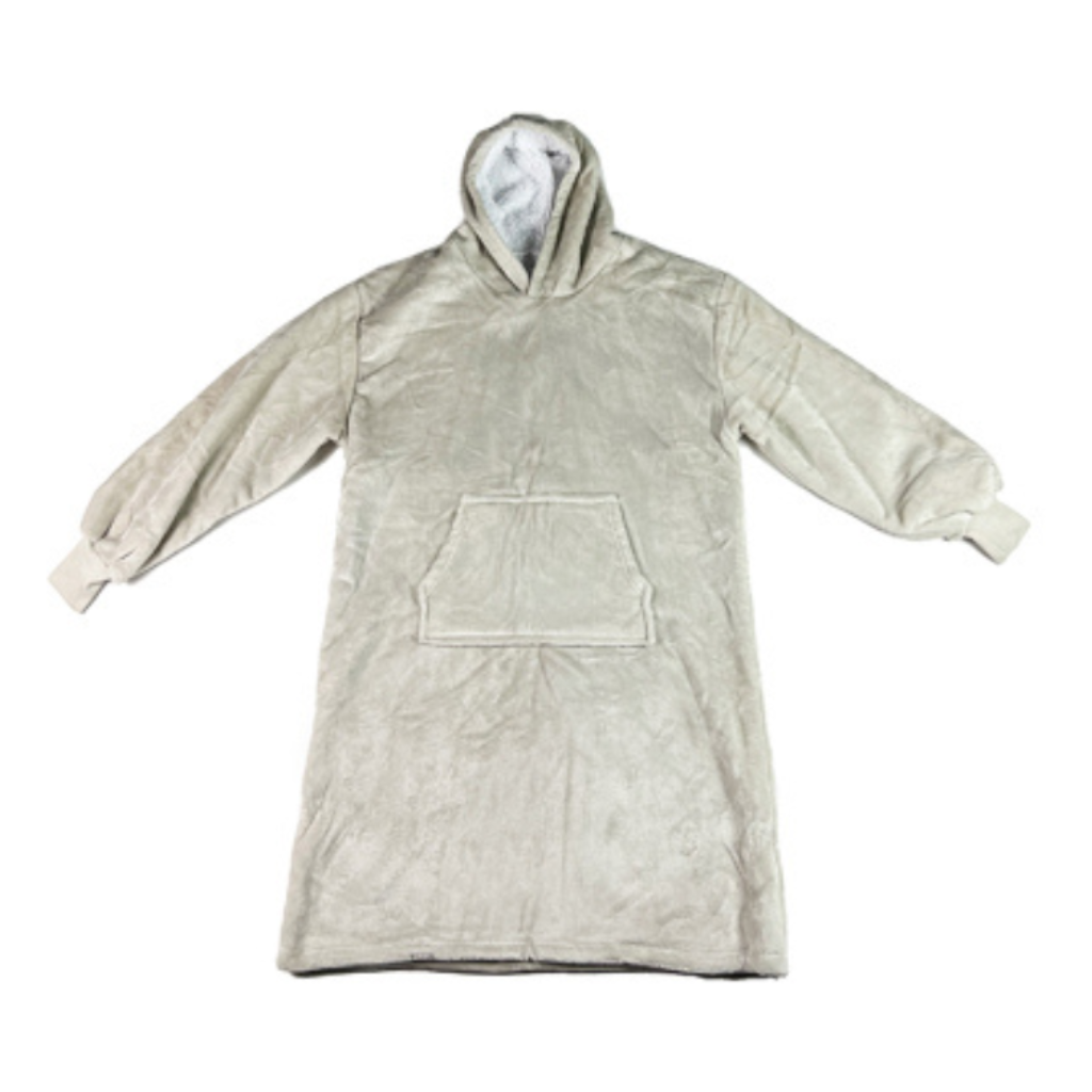 Dutch Decor Hoodie Sherry pumice stone 170 x 110 cm