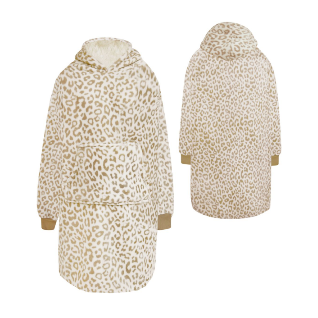 Dutch Decor Hoodie Sherry leopard 170 x 110 cm