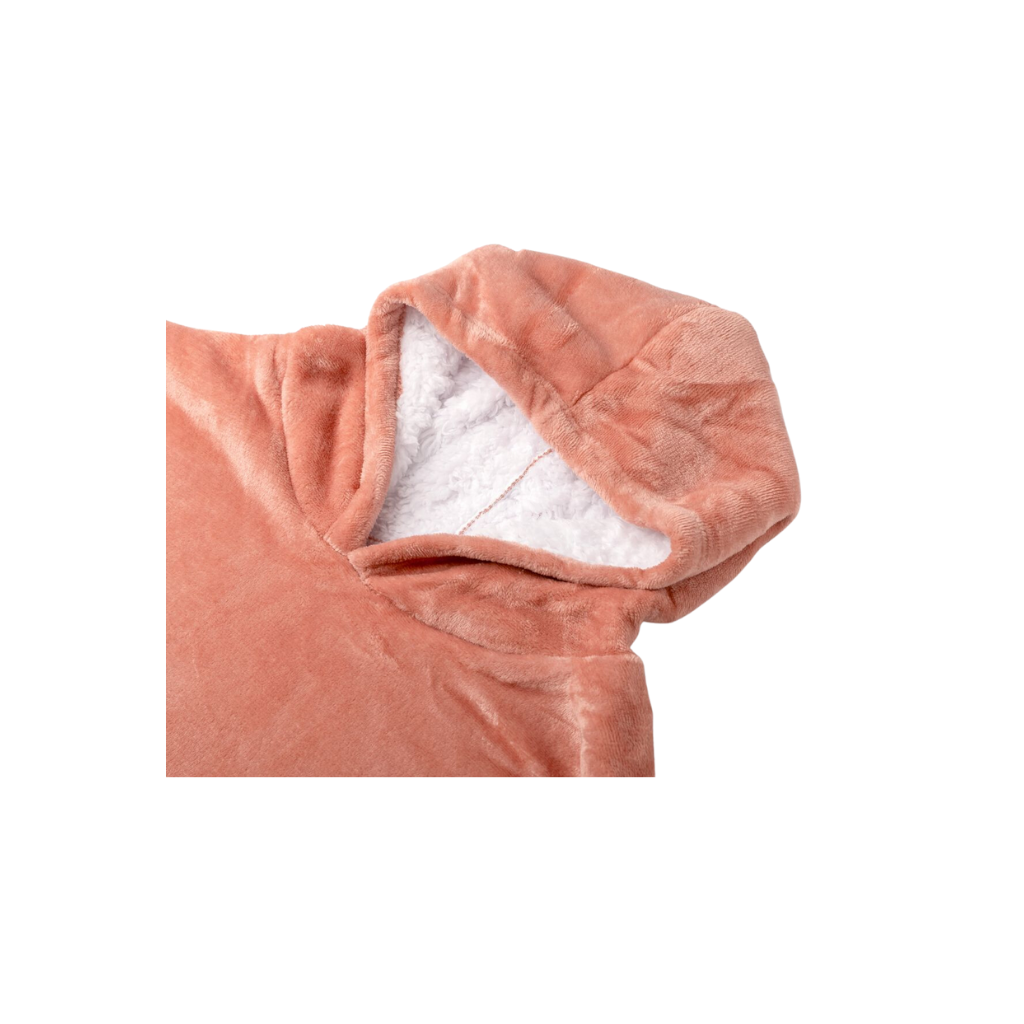 Dutch Decor Hoodie Sherry muted clay 170 x 110 cm