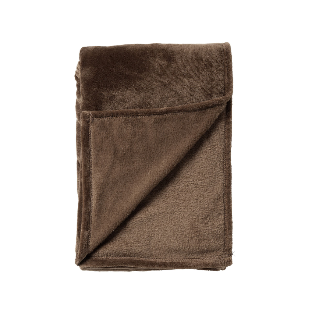 Dutch Decor Plaid Charlie chocolate martini 200 x 220 cm