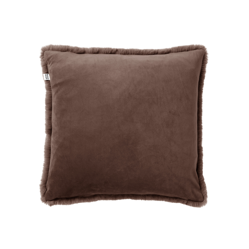 Dutch Decor Sierkussen Zaya chocolate martini 45 x 45 cm