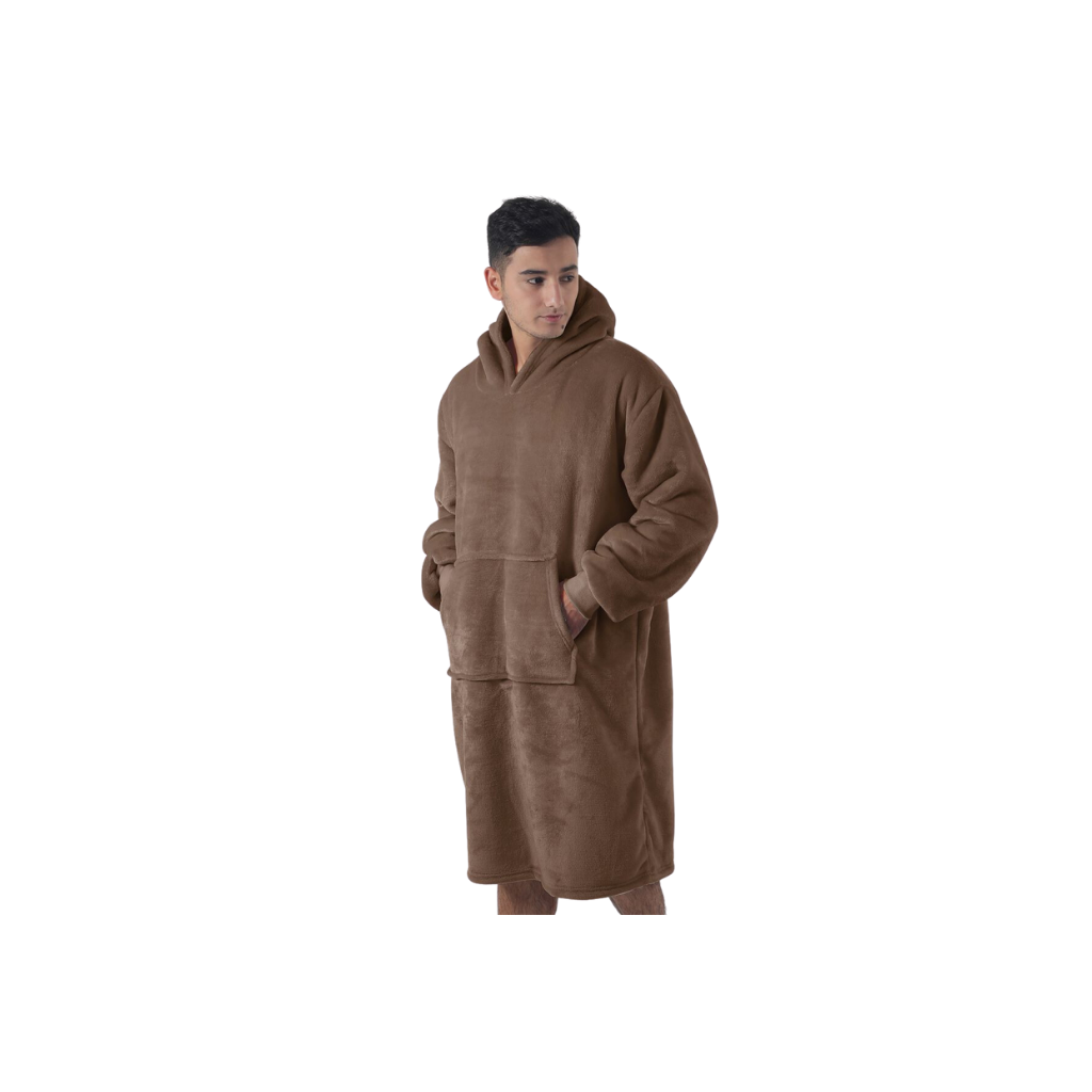 Dutch Decor Hoodie Sherry chocolate martini 170 x 110 cm