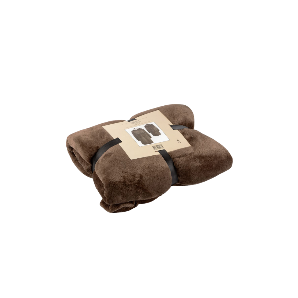 Dutch Decor Hoodie Sherry chocolate martini 170 x 110 cm