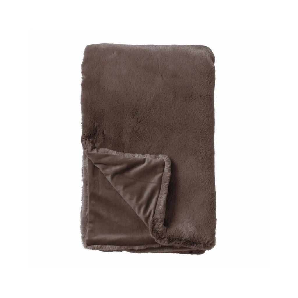 Dutch Decor Plaid Zinzi driftwood 140 x 180 cm