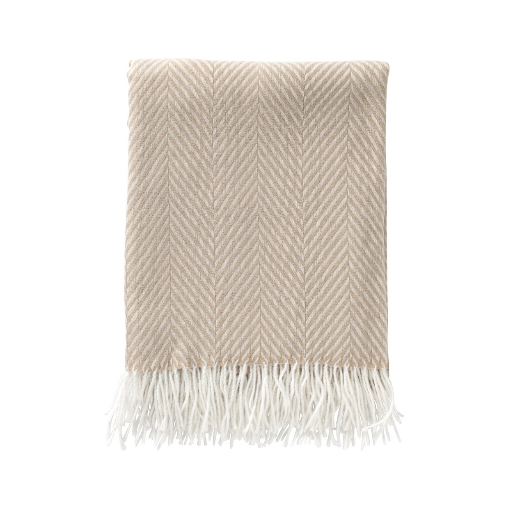 Dutch Decor Plaid Josefien pumice stone 140 x 180 cm