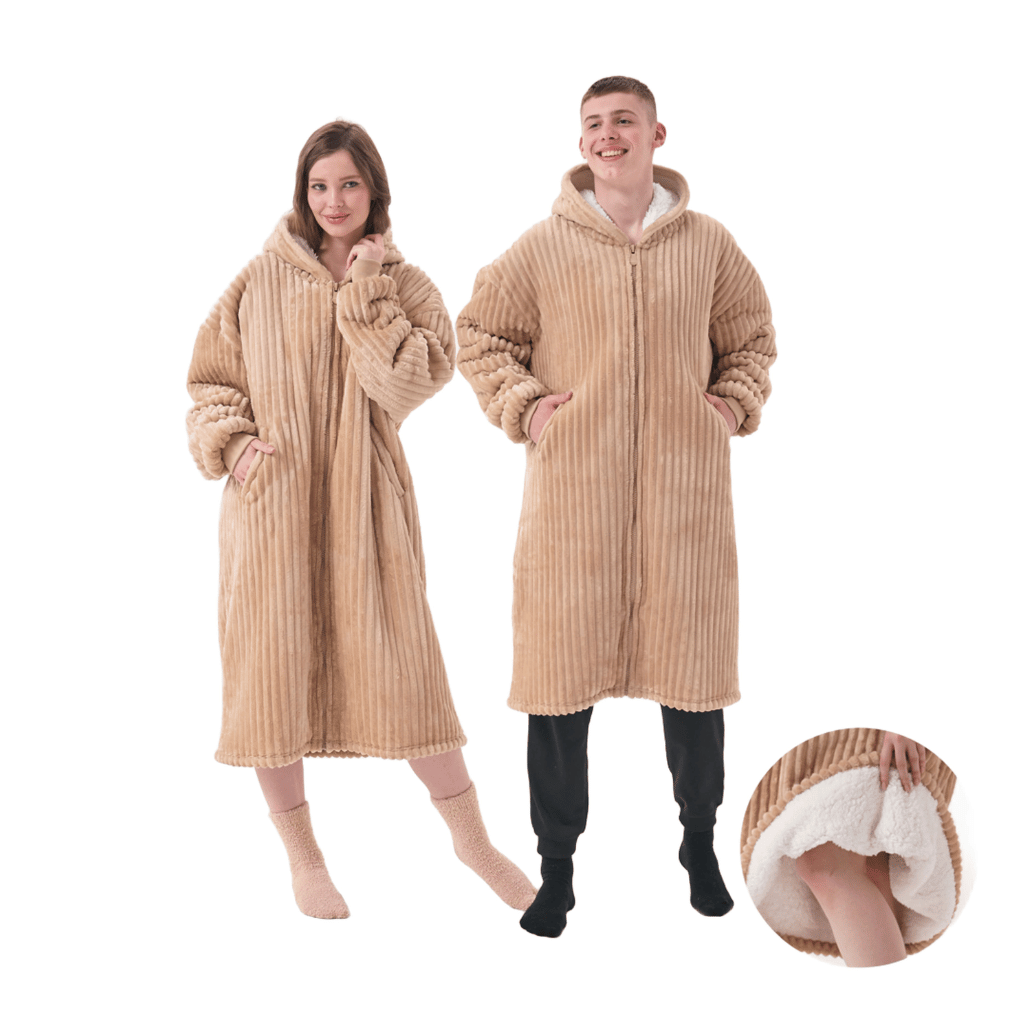 Dutch Decor Hoodie Jens irish cream 110 x 70 cm