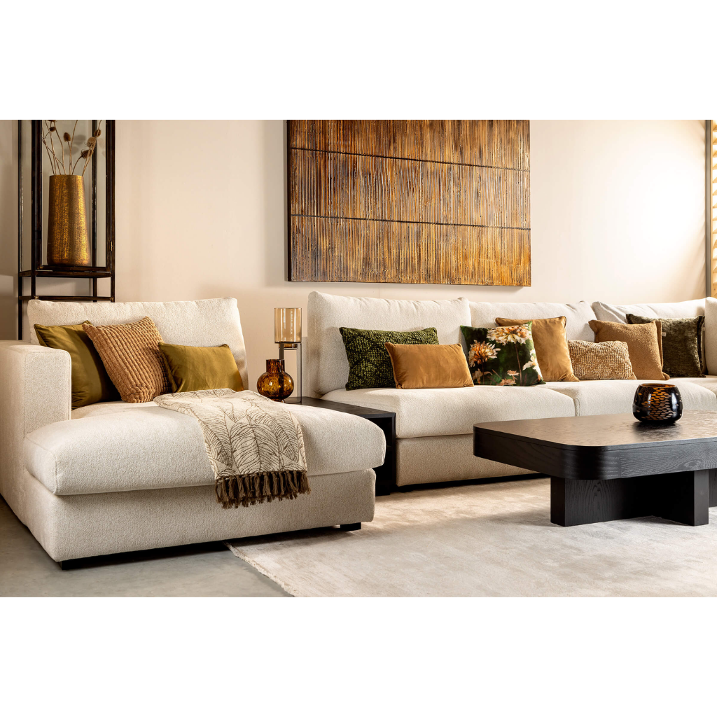 Dutch Decor Plaid Milad military olive 140 x 180 cm