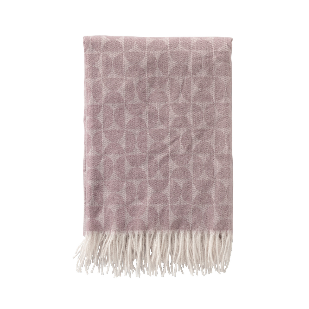 Dutch Decor Plaid Carlien violet ice 140 x 180 cm