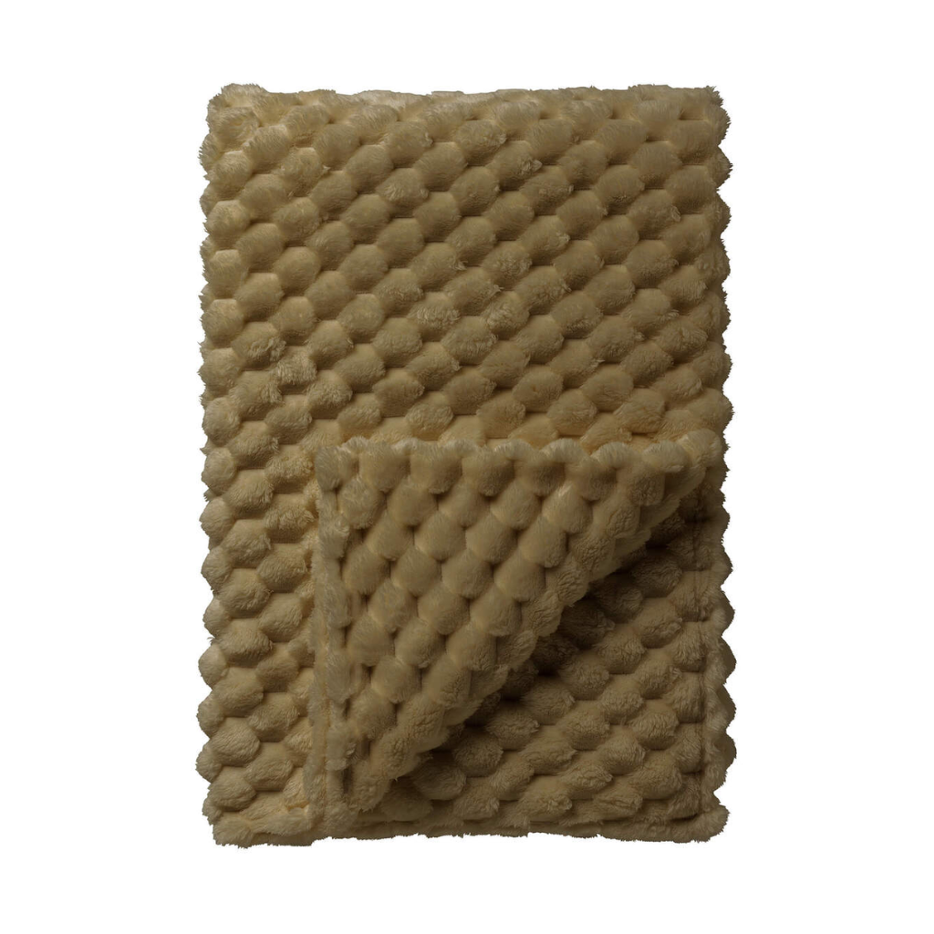 Dutch Decor Plaid Vivian military olive 150 x 200 cm