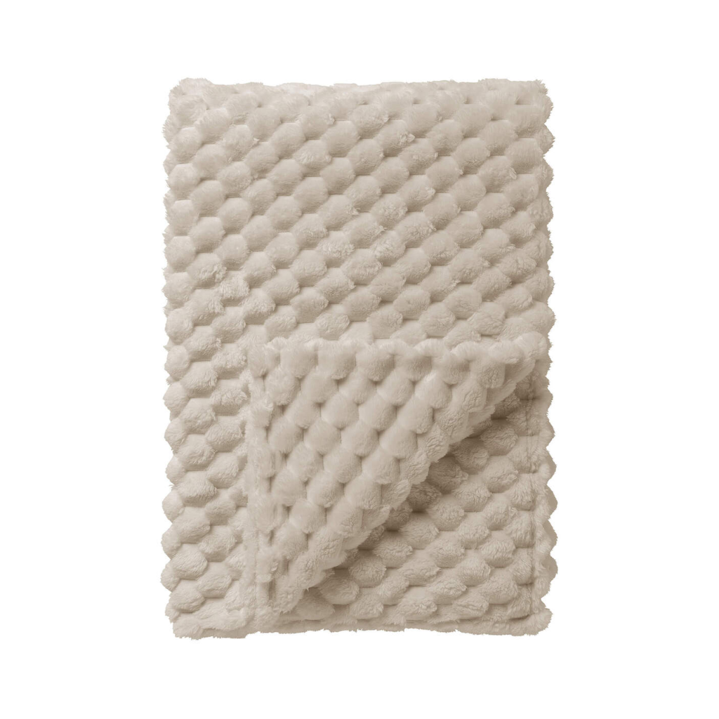 Dutch Decor Plaid Vivian pumice stone 150 x 200 cm