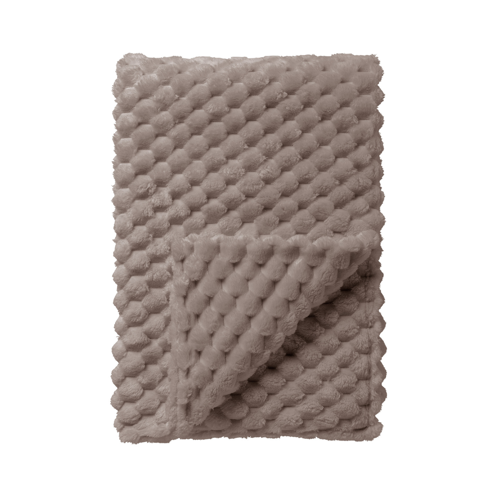 Dutch Decor Plaid Vivian driftwood 150 x 200 cm