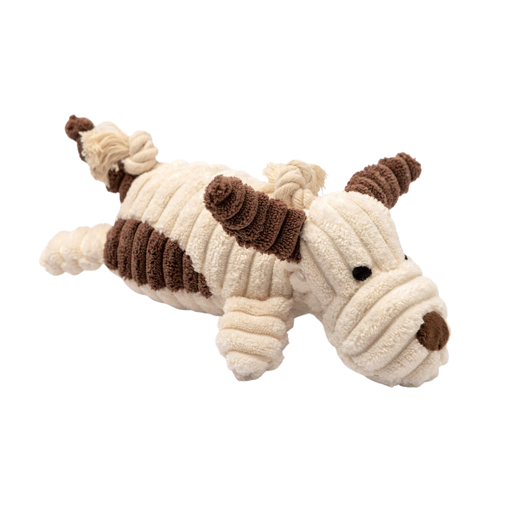 Dutch Decor Dierenspeelgoed Rufus hond beige 20 cm