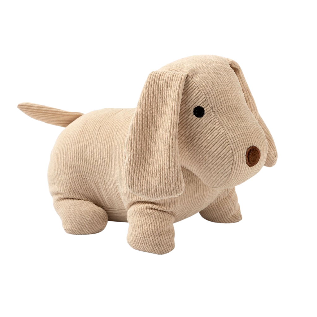 Dutch Decor Deurstopper Lowe Bleached Sand 25 x 13 x 17 cm