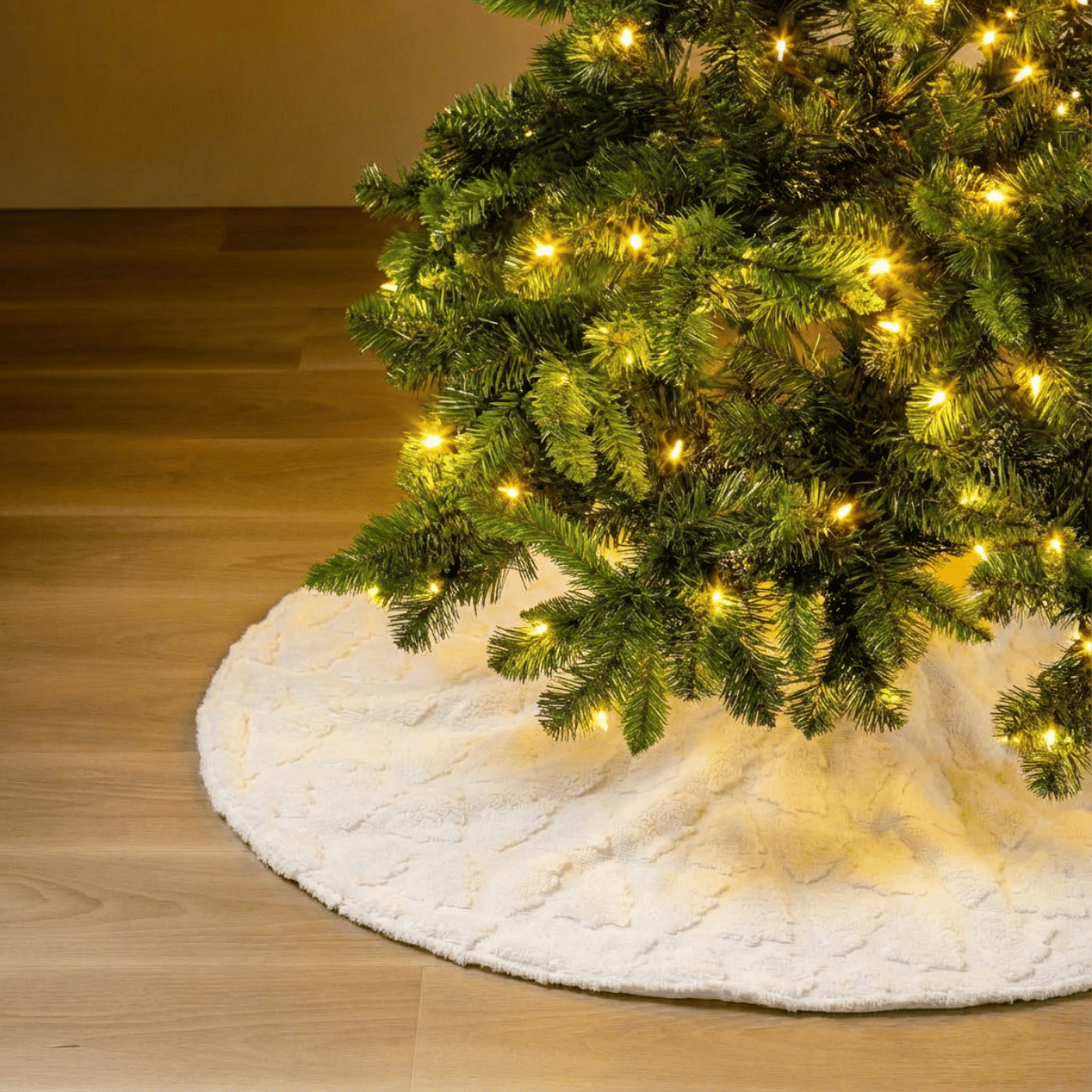 Dutch Decor Kerstboomrok Maren Snow White Ø100 cm