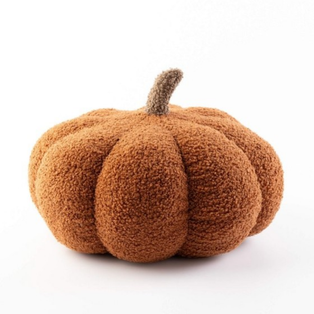 Dutch Decor Sierkussen Pumpkin Rustic Brown Ø30 cm