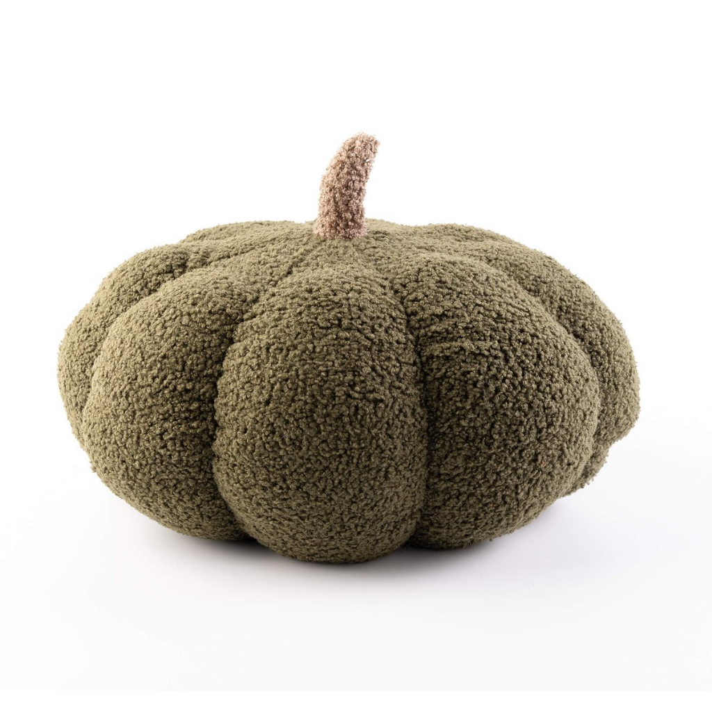 Dutch Decor Sierkussen Pumpkin Rifle Green Ø30 cm