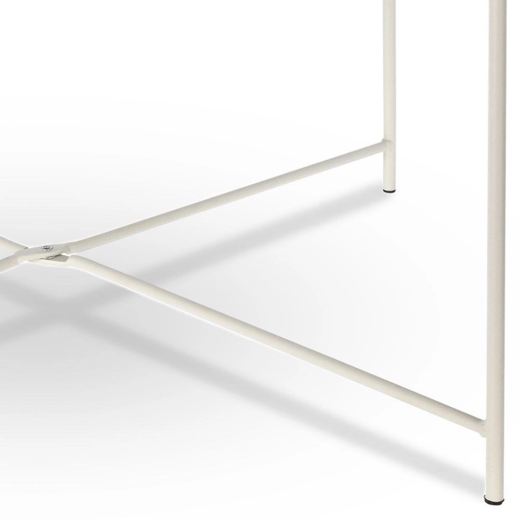 De Bosrand Bijzettafel Grijs 75 x 42 cm