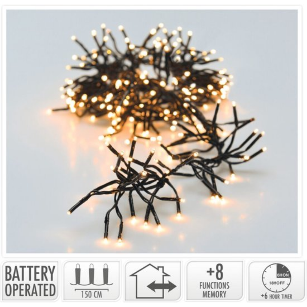 Clusterverlichting 192 LED extra wit