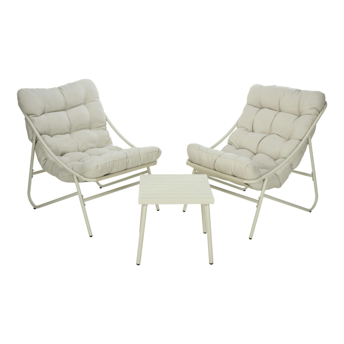 De Bosrand Loungeset 2-zits Creme