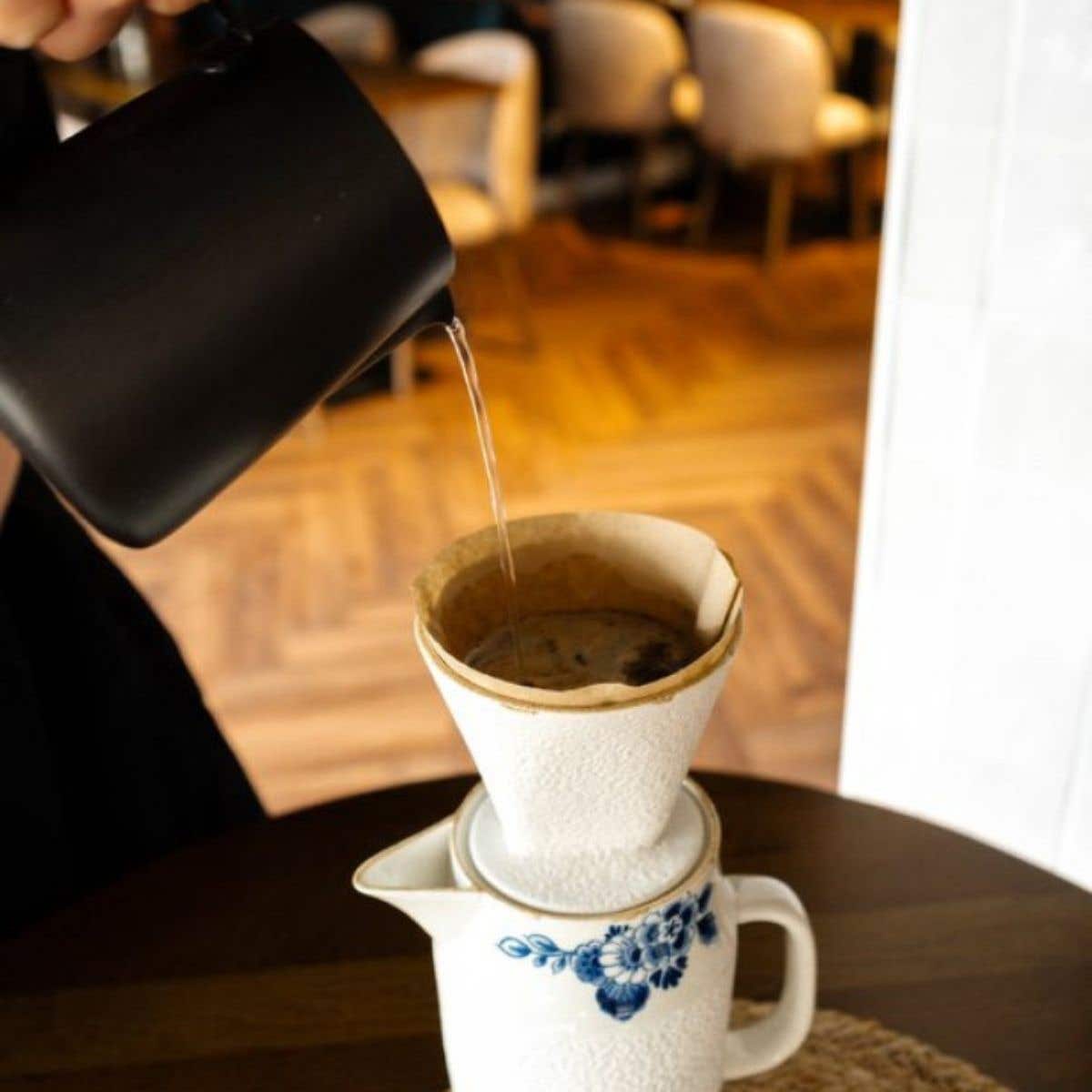 Heinen Delfts Blauw Bloesem Koffiefilter