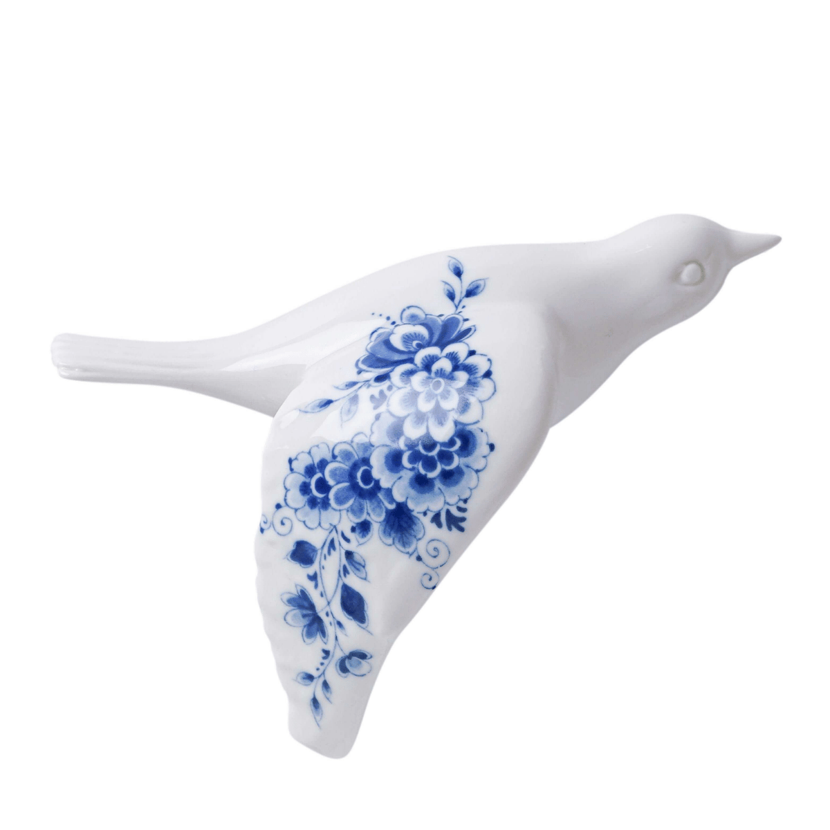 Heinen Delfts Blauw Wandvogel Delfts blauw 3