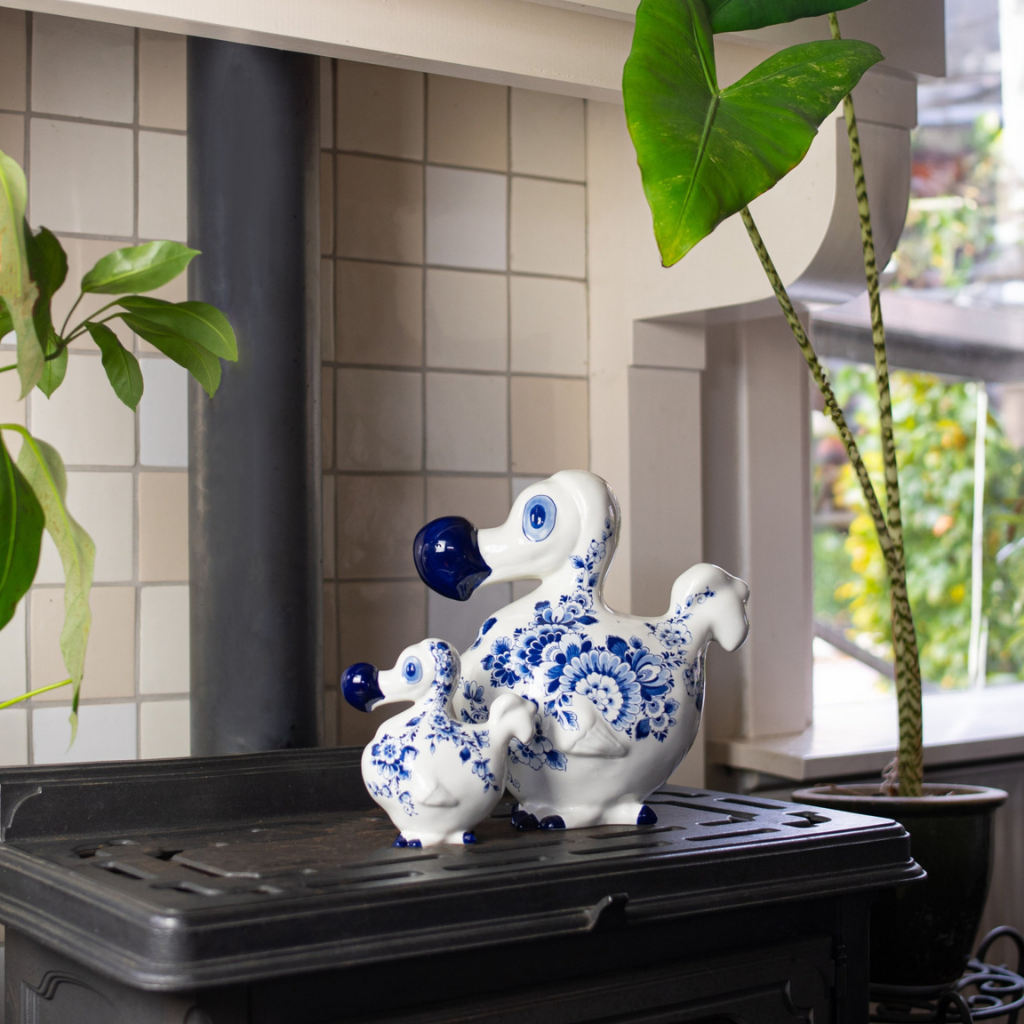 Heinen Delfts Blauw De blauwe dodo klein