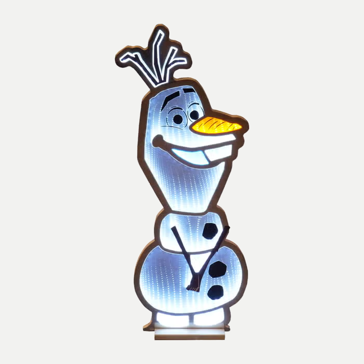 Kurt Adler Verlicht Kerstfiguur Infinity Olaf Wit 65 cm