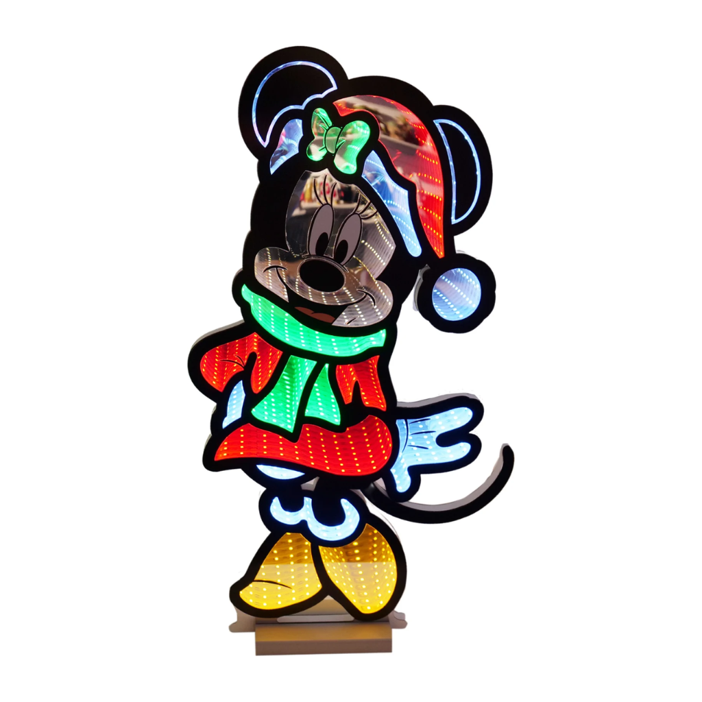 Kurt Adler infinity lighting Minnie scarf Christmas 60 cm