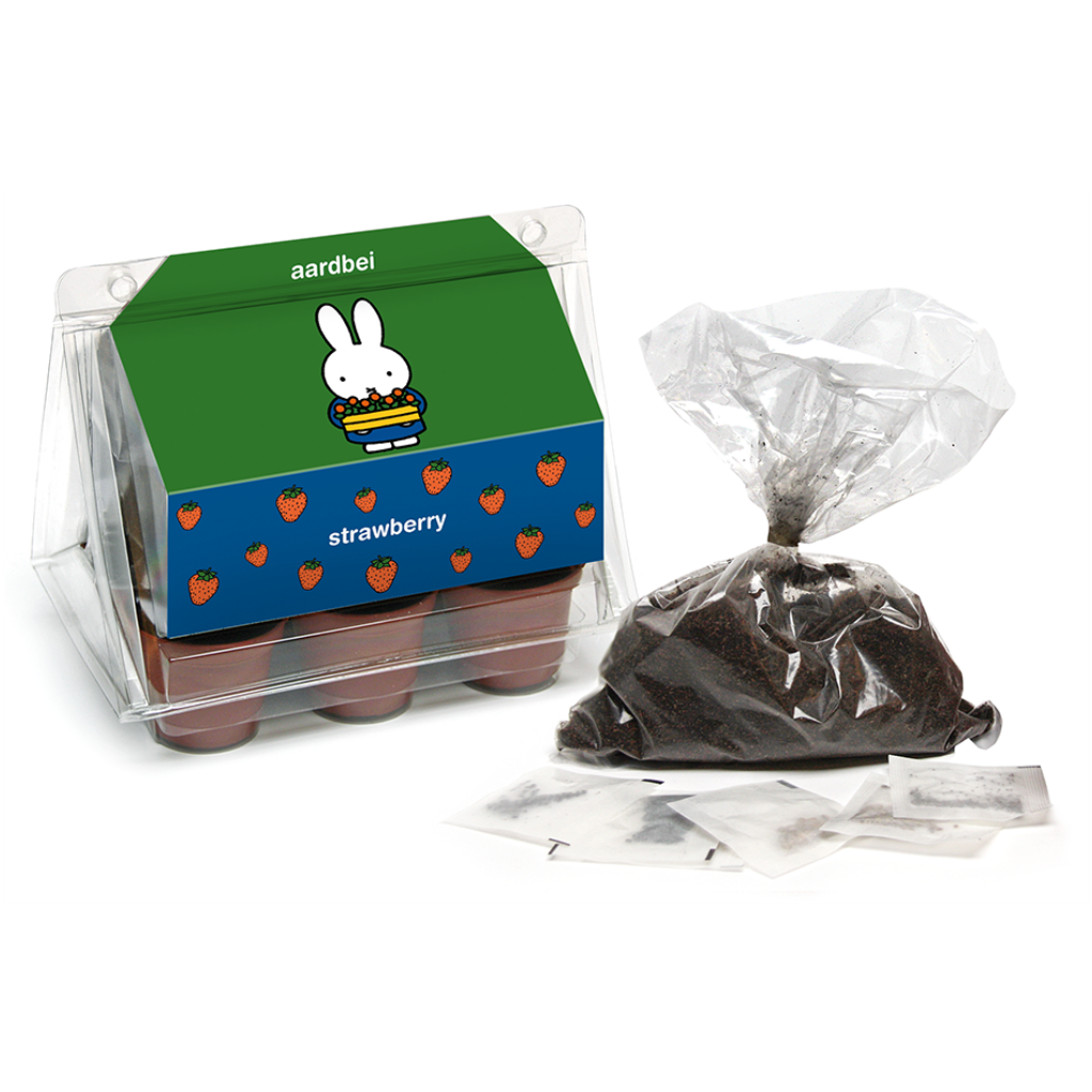 Nijntje Minikas Aardbei 16.5 x 11 x 15 cm