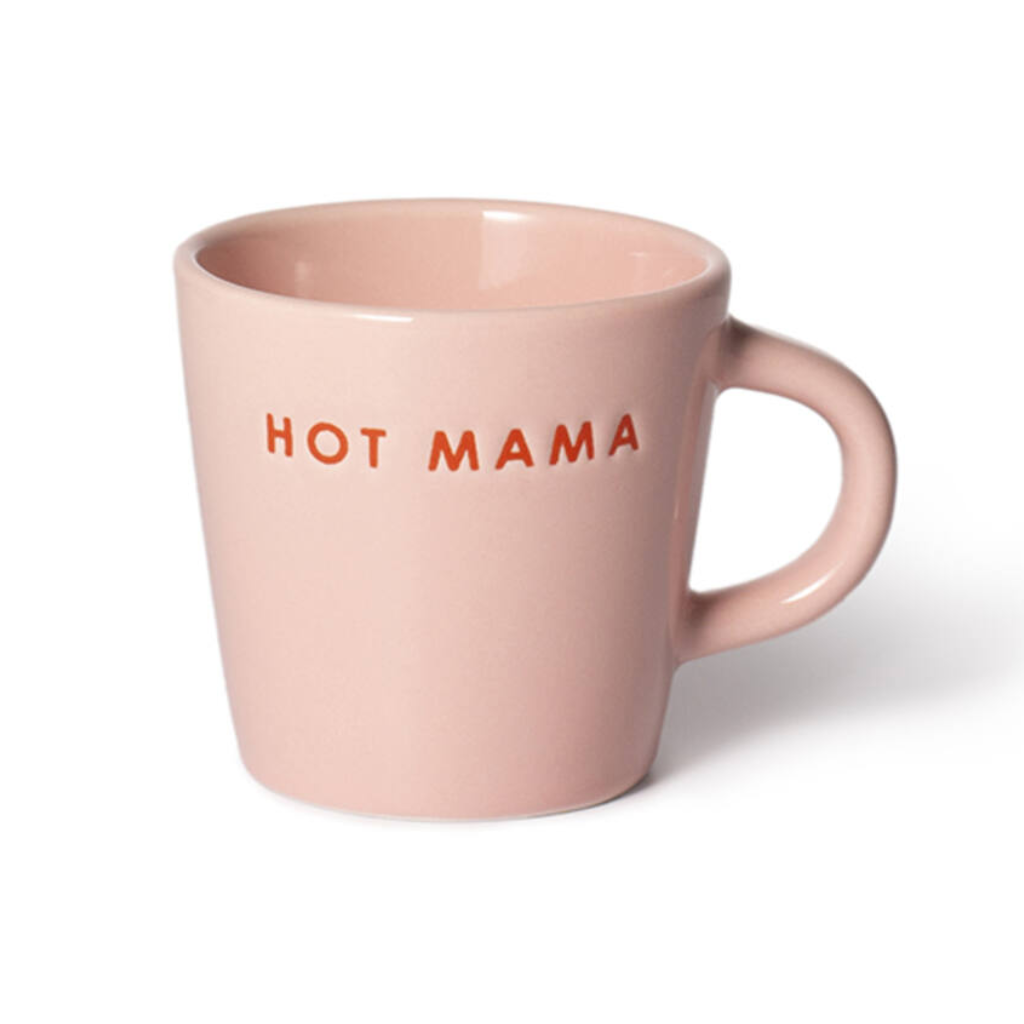 Vondels Ceramic Espresso Cup Hot Mama pink 80ml
