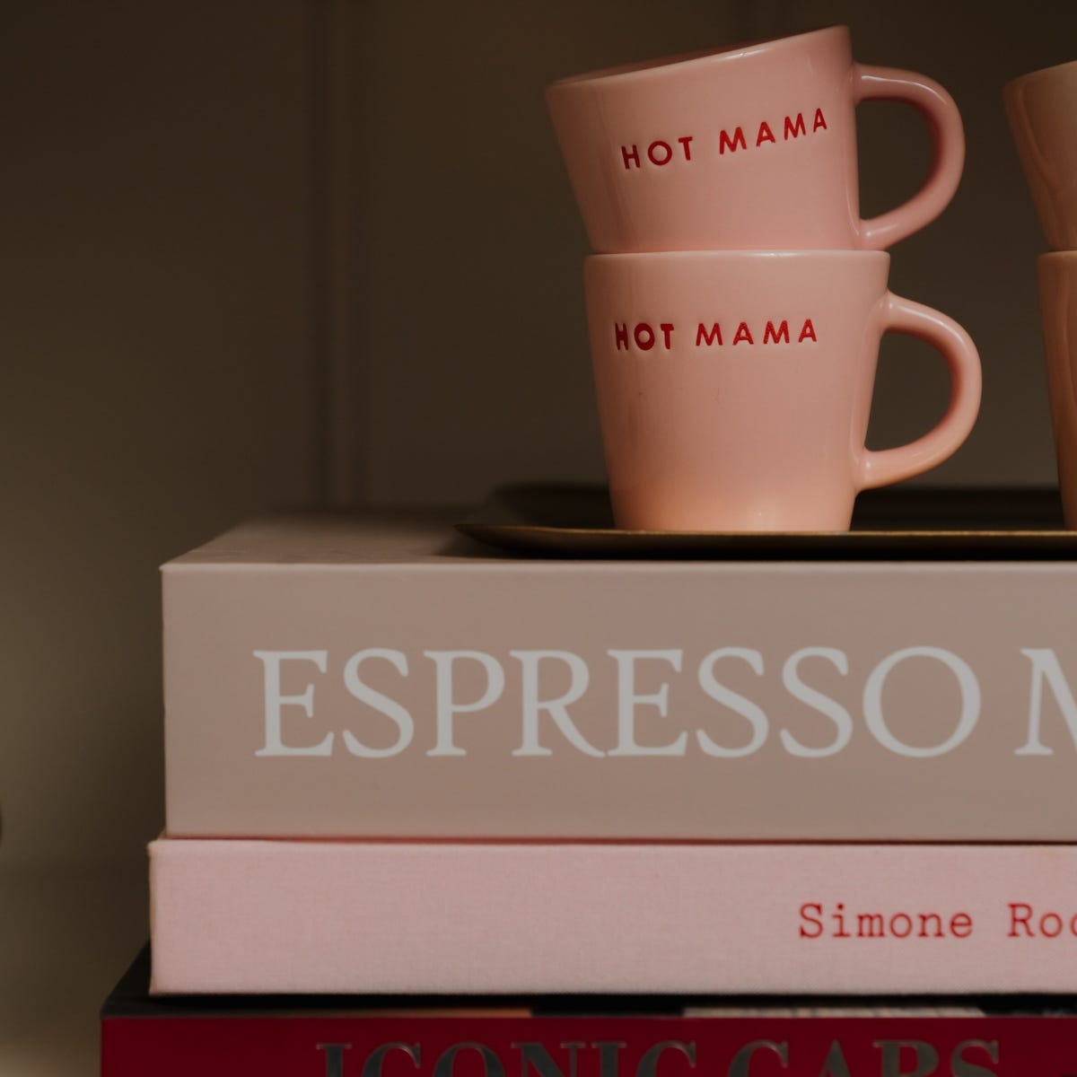 Vondels Espressokopje Hot Mama Roze 7.6 x 6.3 x 5.7 cm