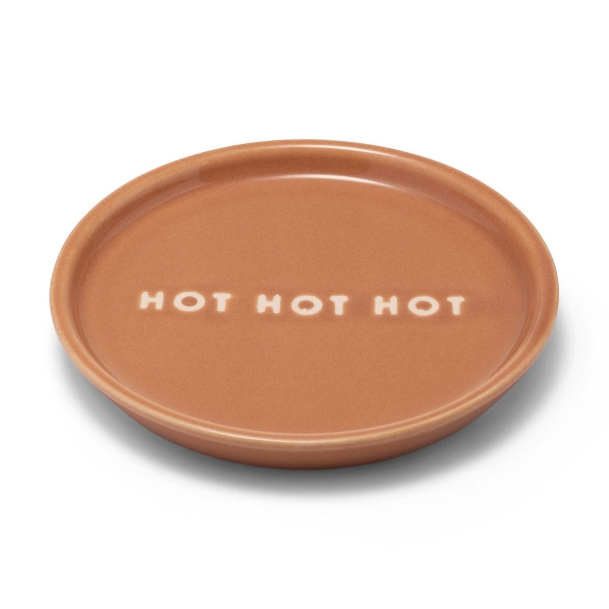 Vondels Petit-fourbordje Hot Hot Hot Bruin 8.5 x 1.1 cm