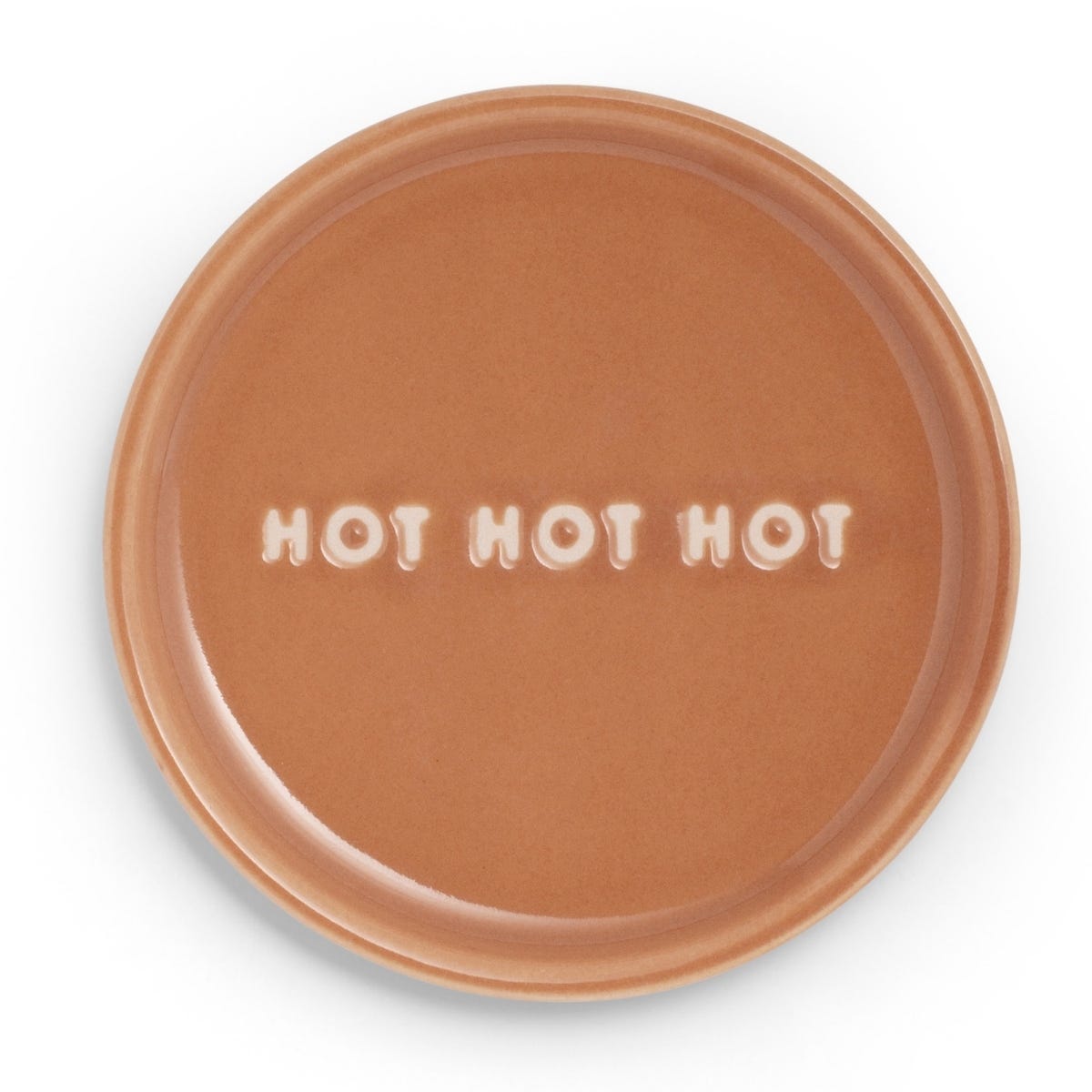 Vondels Petit-fourbordje Hot Hot Hot Bruin 8.5 x 1.1 cm