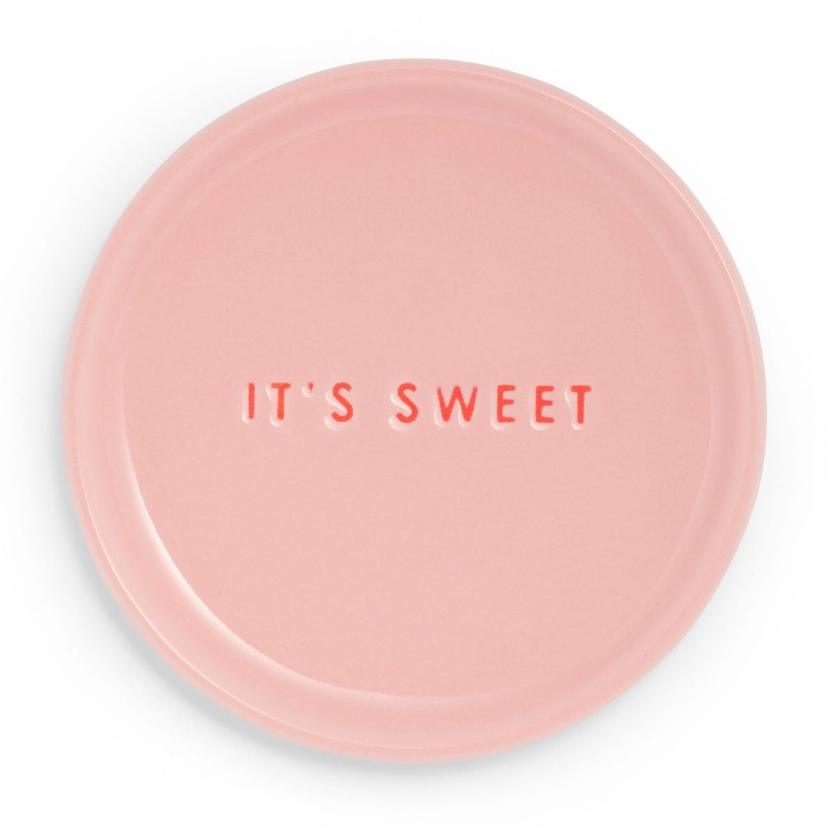 Vondels Petit-fourbordje It's Sweet Roze 8.5 x 1.1 cm