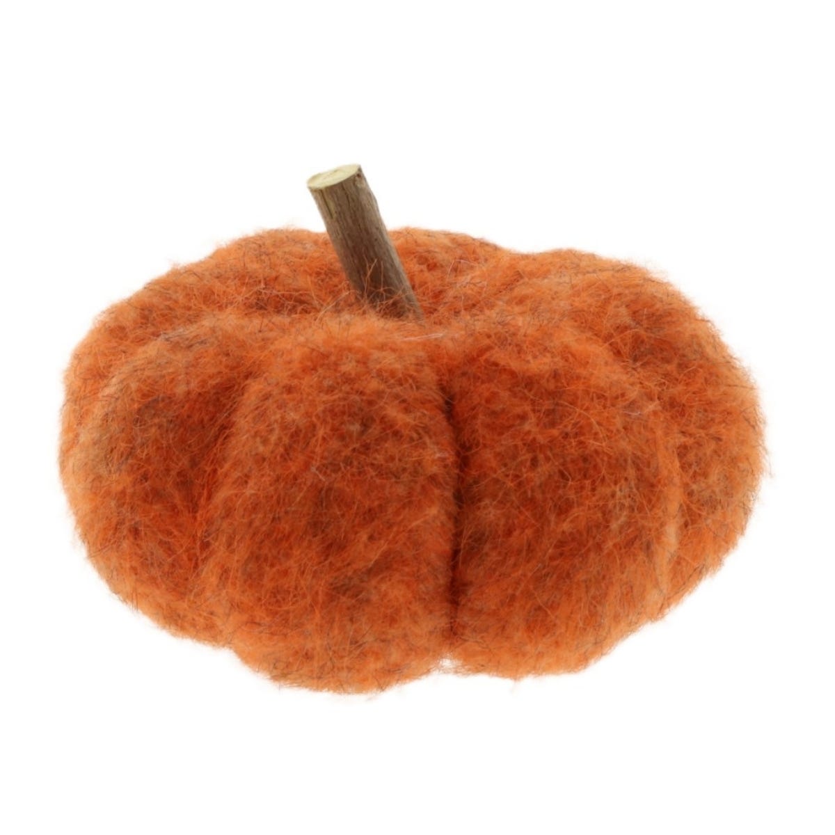 HBX Pompoen Teddy Oranje Ø11 x 8 cm