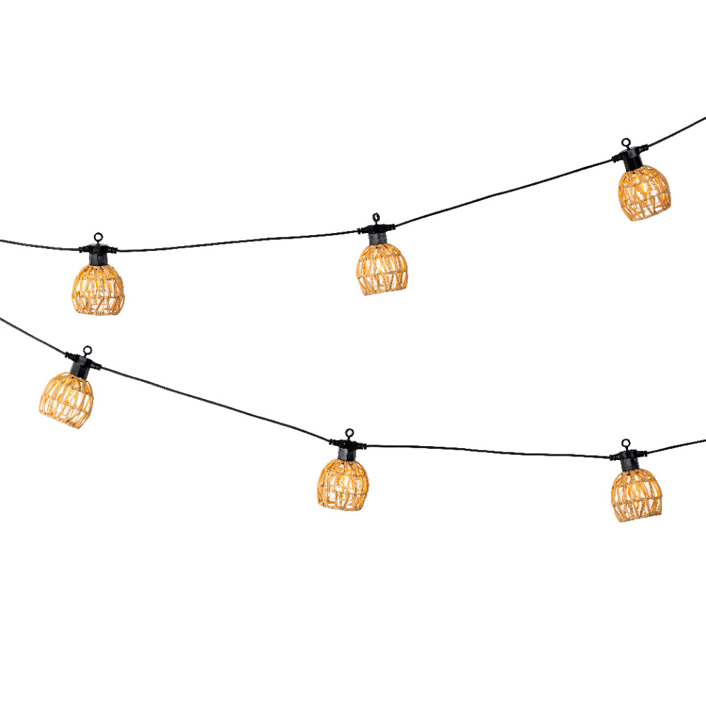 Lumineo LED partylight natural stompe kegel 4.5 m