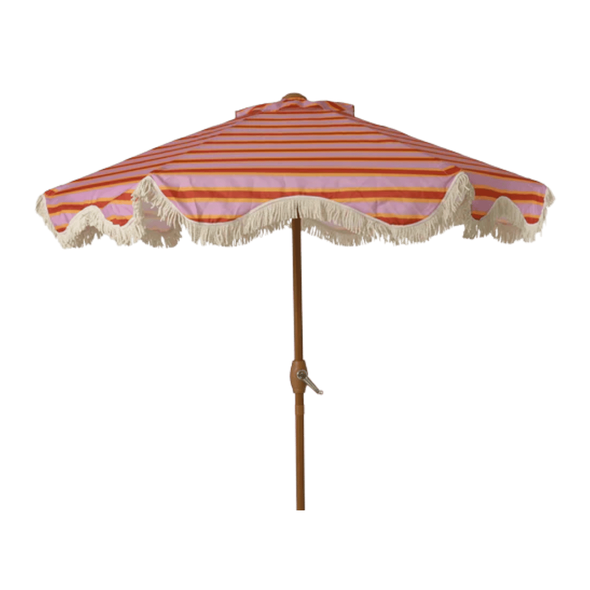 Outdoor Living Parasol Lila Streep Ø 180 x 220 cm
