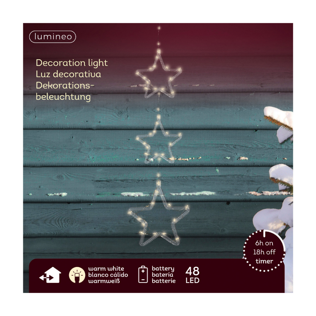 Lumineo Decoratielicht Ster micro LED buiten