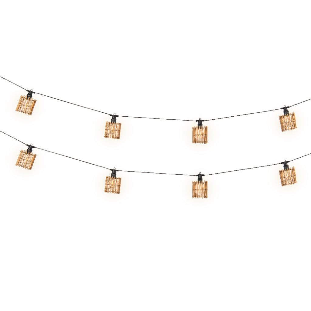 Lumineo LED partylight natural cilinder 4.5 m