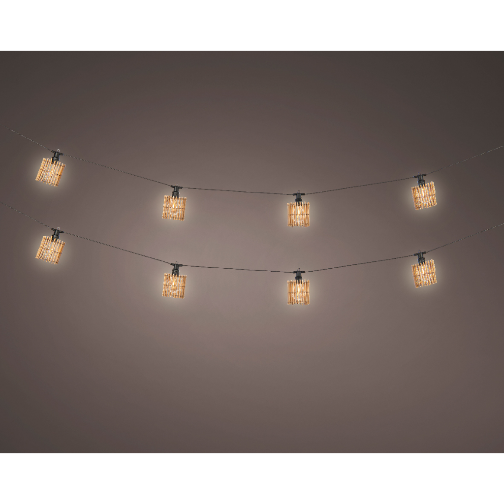 Lumineo LED partylight natural cilinder 4.5 m