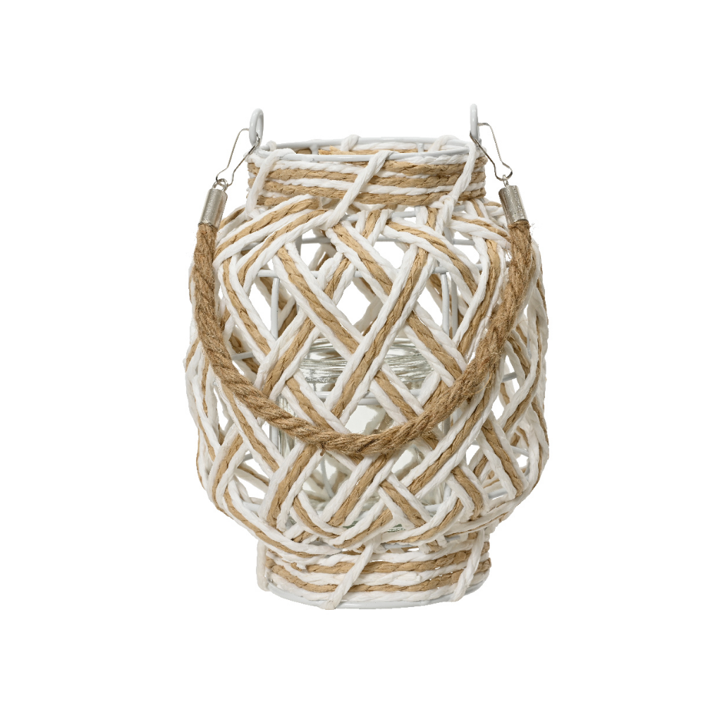 Lumineo Lantaarn papiertouw 20 cm