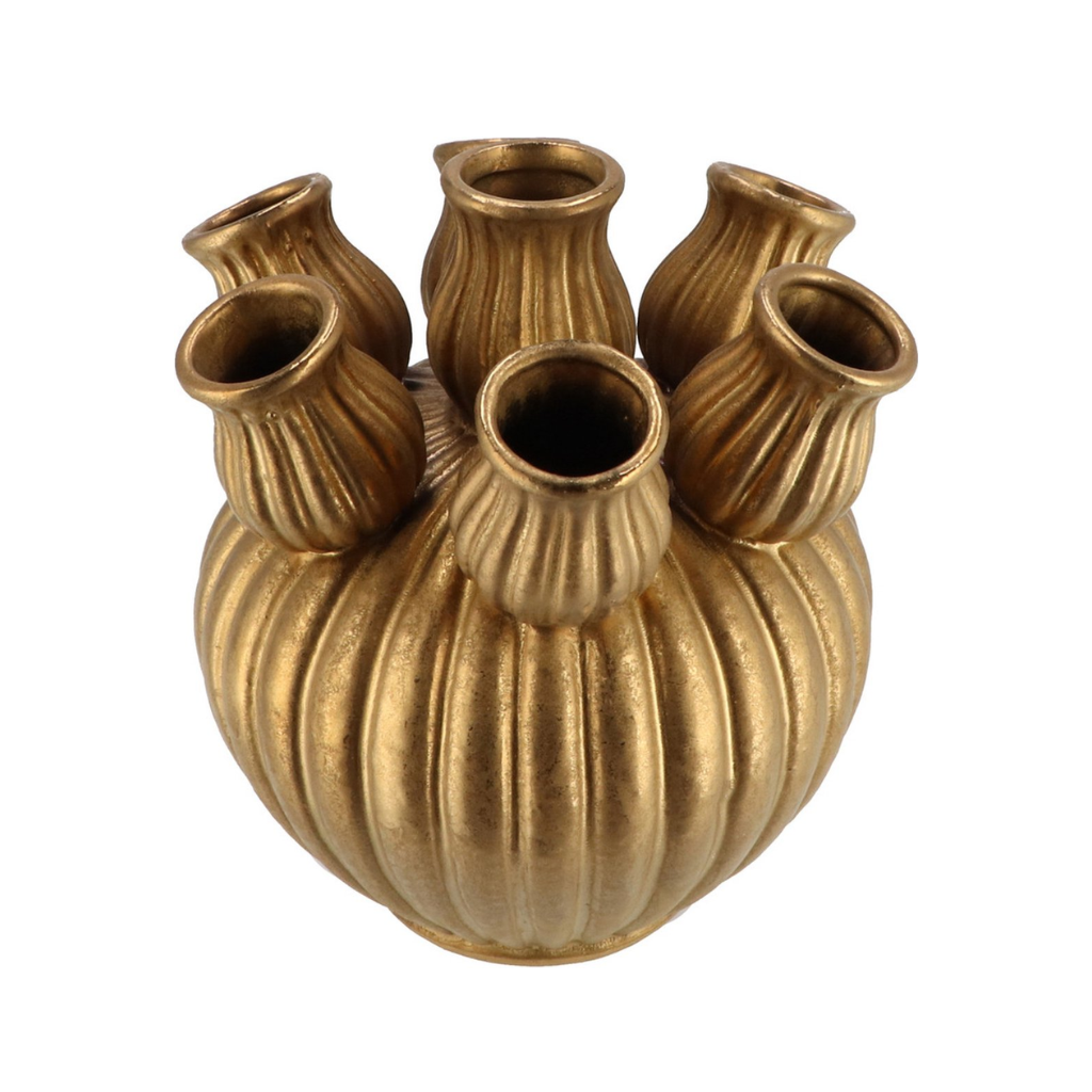 Amsterdam Tulpen Vaas Goud 16 x 15 cm