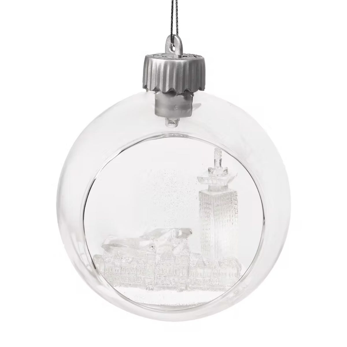 De Ballen Uit Kerstornament Amsterdam Open Bal Led Wit