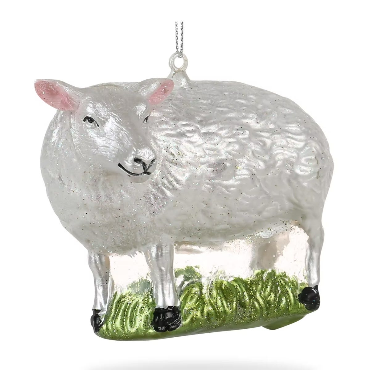 De Ballen Uit Kerstornament Texels Schaap Wit