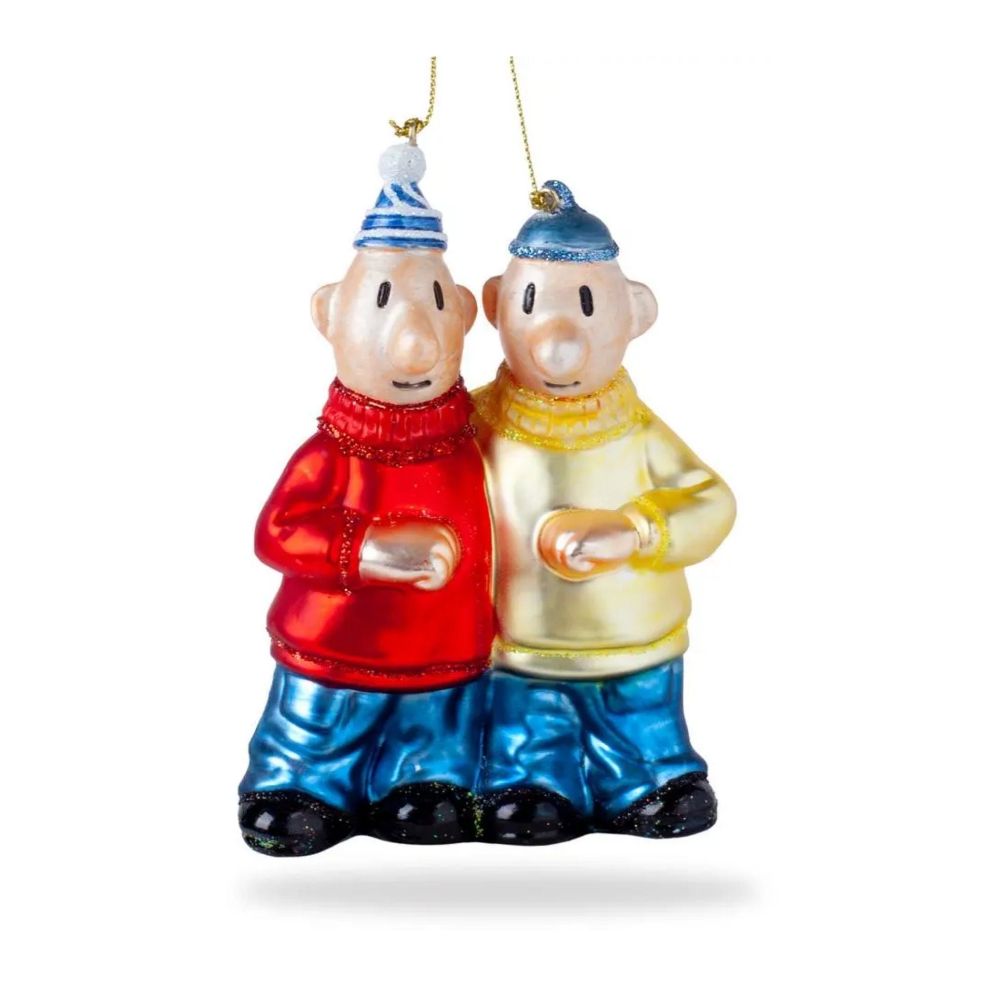 De ballen uit kerstornament Buurman & Buurman 12 cm