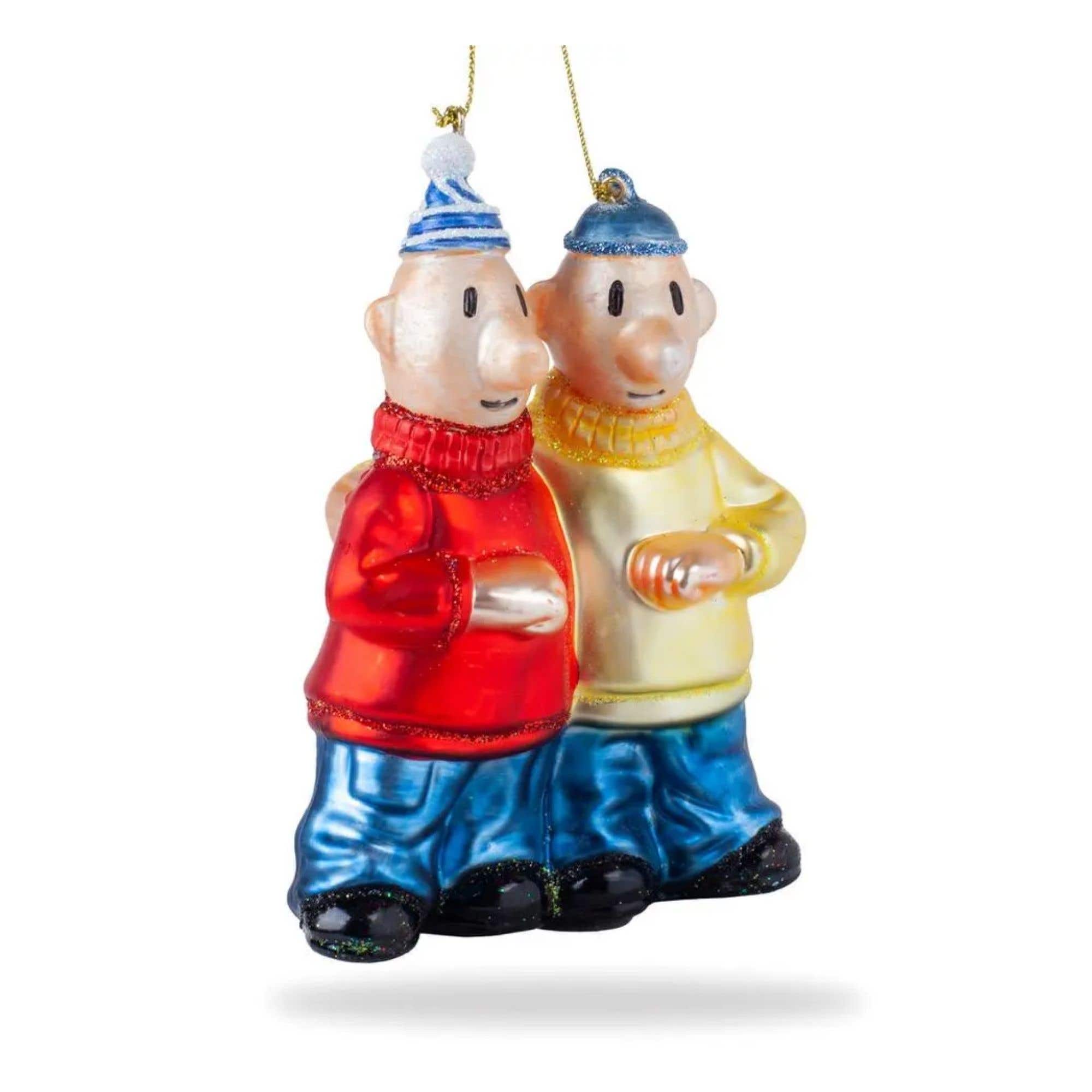 De ballen uit kerstornament Buurman & Buurman 12 cm