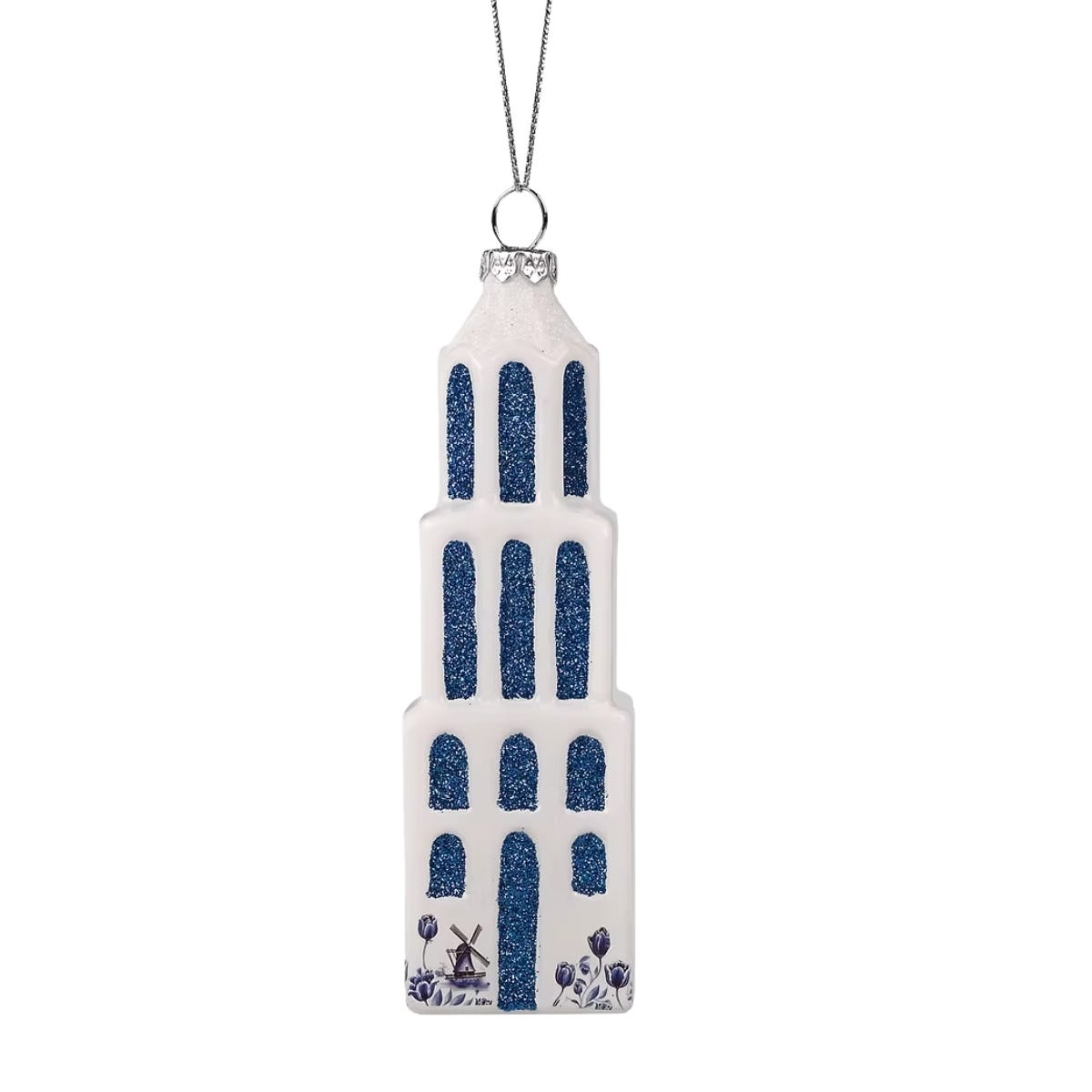 De Ballen Uit Kerstornament Domtoren Blauw