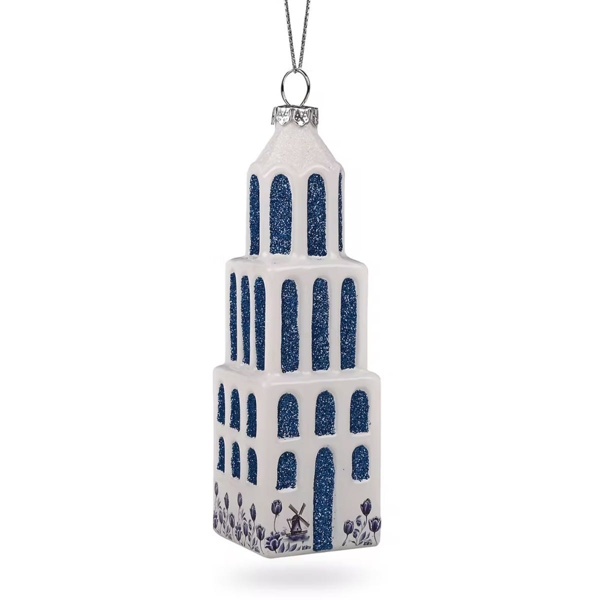 De Ballen Uit Kerstornament Domtoren Blauw