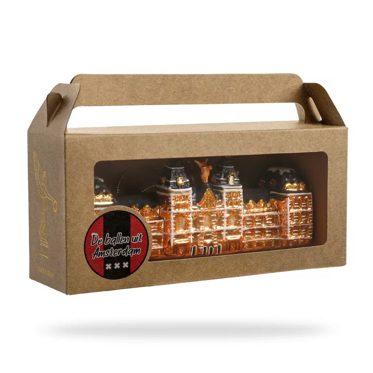 De Ballen Uit Kerstornament Rijksmuseum Goud